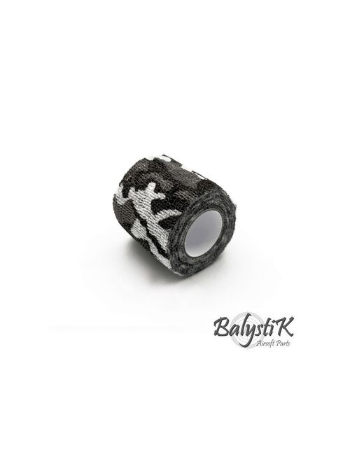 BALYSTIK Self-adhesive camouflage tape 50 x 4500mm - Urban Grey Camo