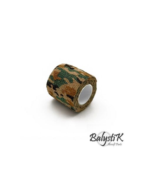 BALYSTIK Self-adhesive camouflage tape 50 x 4500mm - Mountain Camo