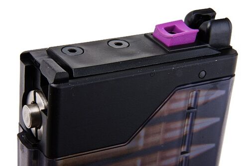 EMG Lancer Systems L5AWN 30rds Gas Magazine for Tokyo Marui MWS GBBR (300BLK) by CYMA - BK