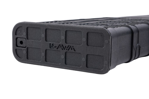 EMG Lancer Systems L5AWM V2 35rds Gas Mag for Marui MWS GBBR by Angry Gun (5.56 Type, Opqaue Black)