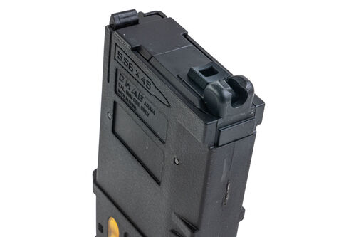 Double Eagle DMAG Tokyo Marui M4 MWS Green Gas Magazine V2 (35 rounds, Black)