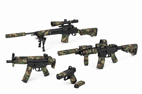 BALYSTIK Self-adhesive camouflage tape 50 x 4500mm - ACU Camo