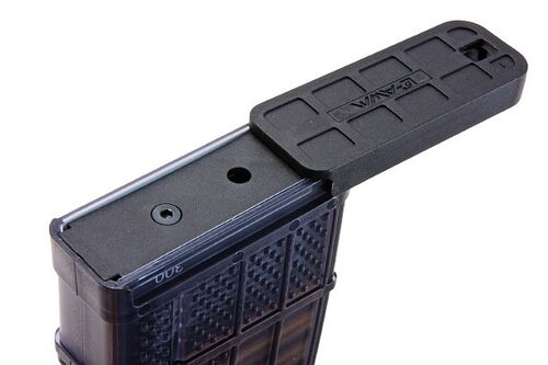 EMG Lancer Systems L5AWN 30rds Gas Magazine for Tokyo Marui MWS GBBR (556 Type) by CYMA - BK
