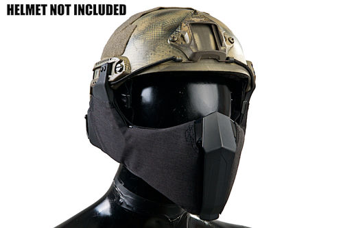 TMC MANDIBLE For OC Highcut Helmet - Black