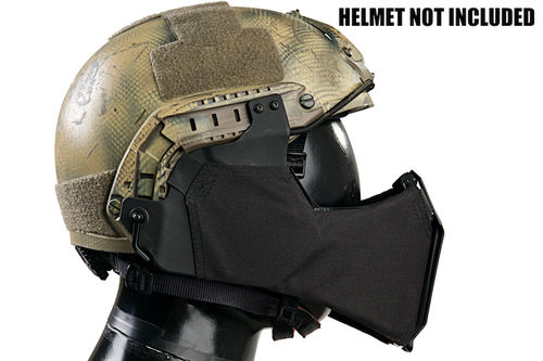 TMC MANDIBLE For OC Highcut Helmet - Black