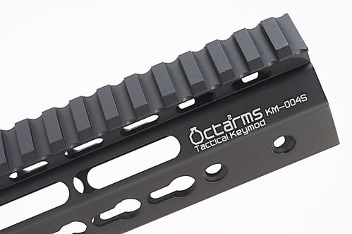 ARES Octarms 10 Inch Tactical Keymod System Handguard Set (Black)