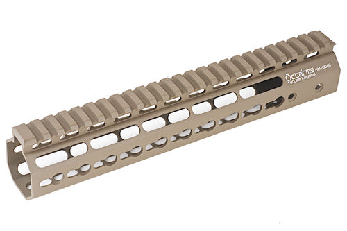ARES Octarms 10 Inch Tactical Keymod System Handguard Set (DE)