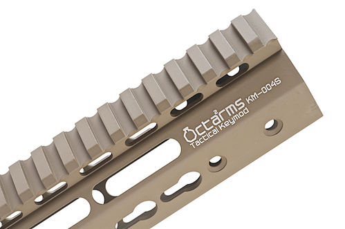 ARES Octarms 10 Inch Tactical Keymod System Handguard Set (DE)