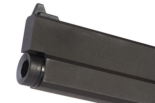 Marushin Mateba Revolver X-Cartridge Series (6mm Black Heavy Weight w/ Wooden Grip)