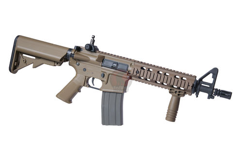 ARES M4 CQB with Metal Rail Nylon Fiber+ Al.Alloy Version - DE