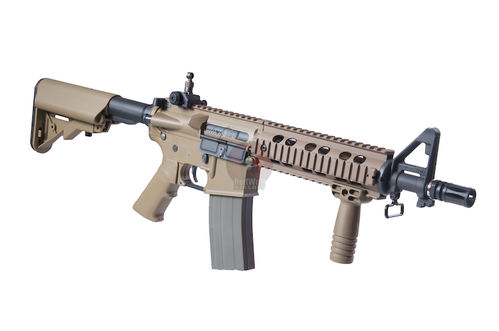 ARES M4 CQB with Metal Rail Nylon Fiber+ Al.Alloy Version - DE