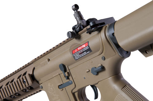 ARES M4 CQB with Metal Rail Nylon Fiber+ Al.Alloy Version - DE