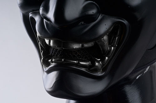 TMC Samurai Mask (M Size / Full Black)