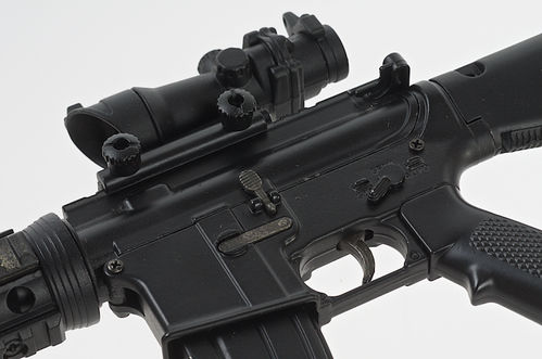 Blackcat Airsoft Mini Model Gun M4A1 RIS Fixed Stock