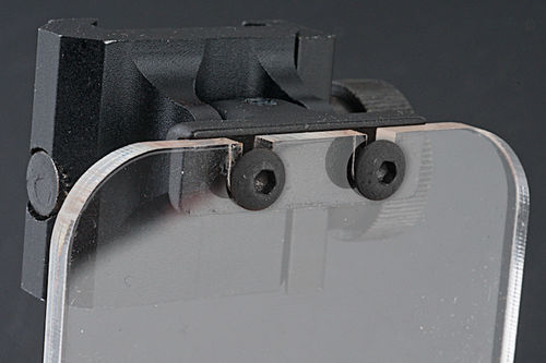 Blackcat Airsoft Folding Scope Protector (Round Type) - Black