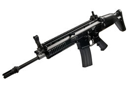 Tokyo Marui SCAR-L Mk.16 Mod.0 Flat Black (NGRS) Airsoft AEG Rifle (Next Generation)