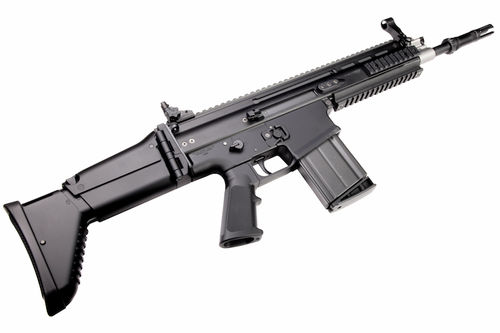 Tokyo Marui Scar-Heavy (Black) Next Generation (NGRS) Airsoft AEG Rifle