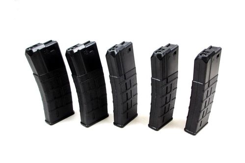 Airsoft Systems MidCap Polymer Magazine for AEG Pack - Black