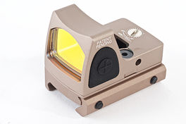 Blackcat Airsoft Adjustable LED RMR w/ Glock Mount - TAN