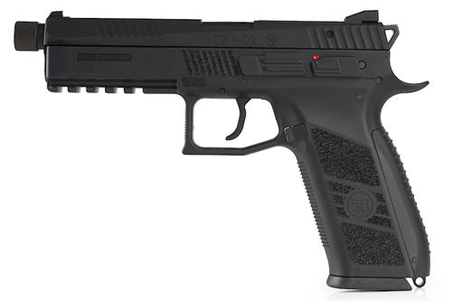 KJ Works CZ P-09 Duty (ASG Licensed) with 14mm CCW Thread Barrel - CO2 ...