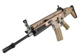 Tokyo Marui SCAR-L Mk.16 Mod.0 Flat Dark Earth (NGRS) Airsoft AEG Rifle (Next Generation)