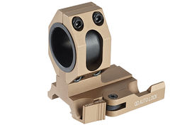 GK Tactical 25 / 30mm QD L-Shaped Scope Mount - Tan