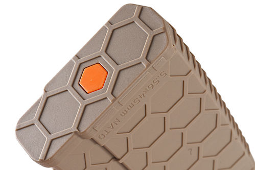 HEXMAG 120rds Magazines for M4 AEG Series - FDE