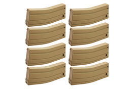 MAG M16 130rds Plastic Magazine Box Set (8 Pack) (SAND)