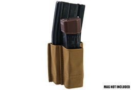 Esstac 5.56 1+1 KYWI Shorty Magazine Pouch - Coyote Brown