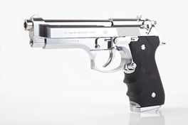Tokyo Marui M92F Chrome Stainless Finishing Model