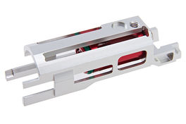 COWCOW Technology B02 CNC 7075 Aluminum Dynamic Blowback Housing for Tokyo Marui Hi-Capa 5.1 GBB Series - Silver