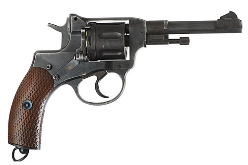 Gun Heaven (Win Gun) Nagant M1895 CO2 Revolver Weathered - BK