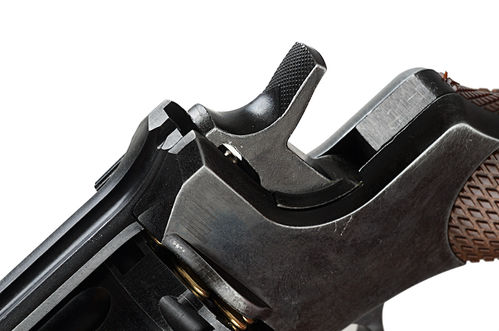 Gun Heaven (Win Gun) Nagant M1895 CO2 Revolver Weathered - BK
