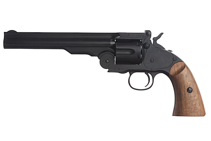 Gun Heaven 1877 MAJOR 3 6mm Co2 Revolver - Black