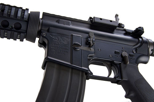 GHK M4 RAS GBB 10.5 inch V2 Navy Seal - Black