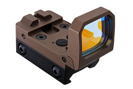 Blackcat Airsoft Folding Red Dot Sight - Tan
